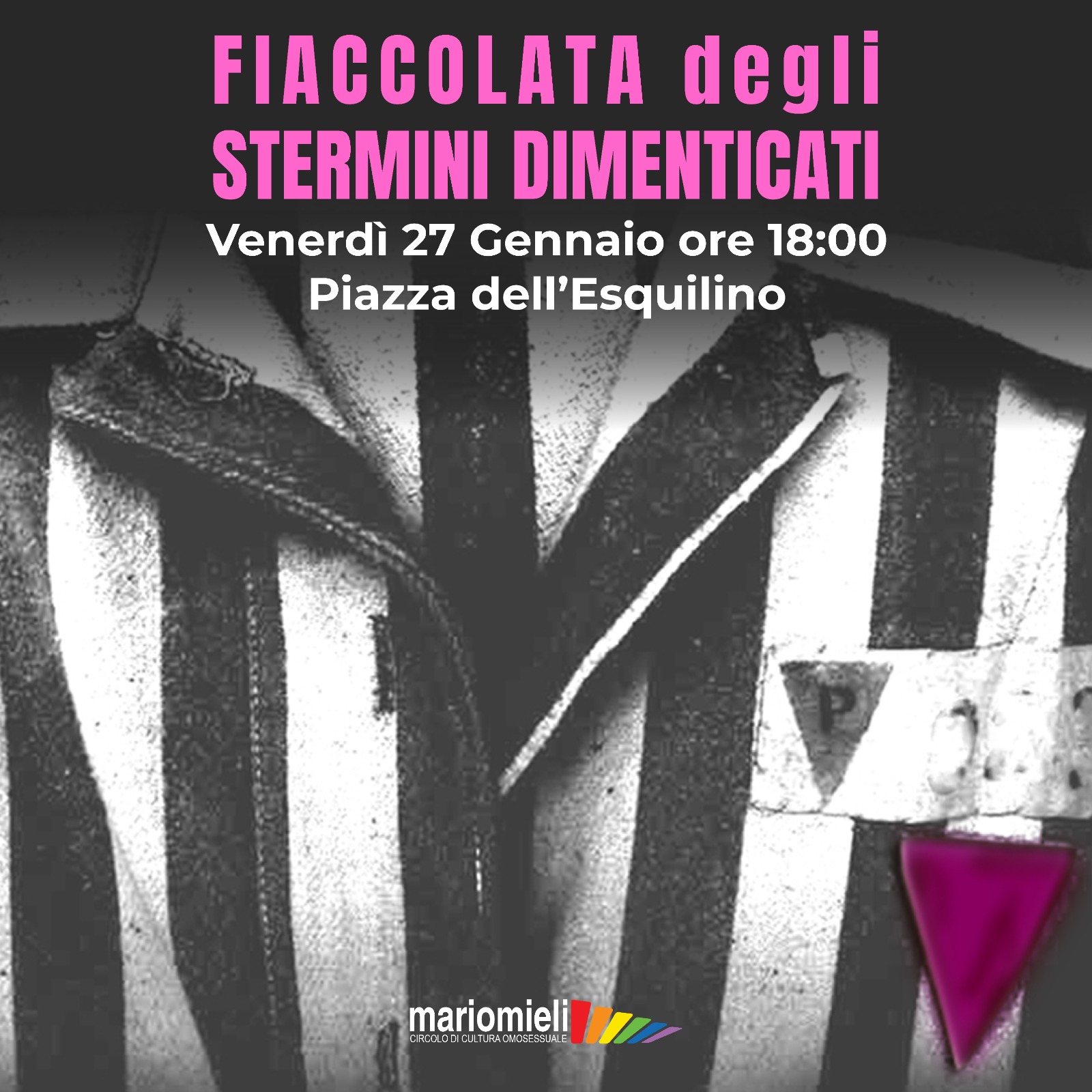 fiaccolata stermini dimenticati