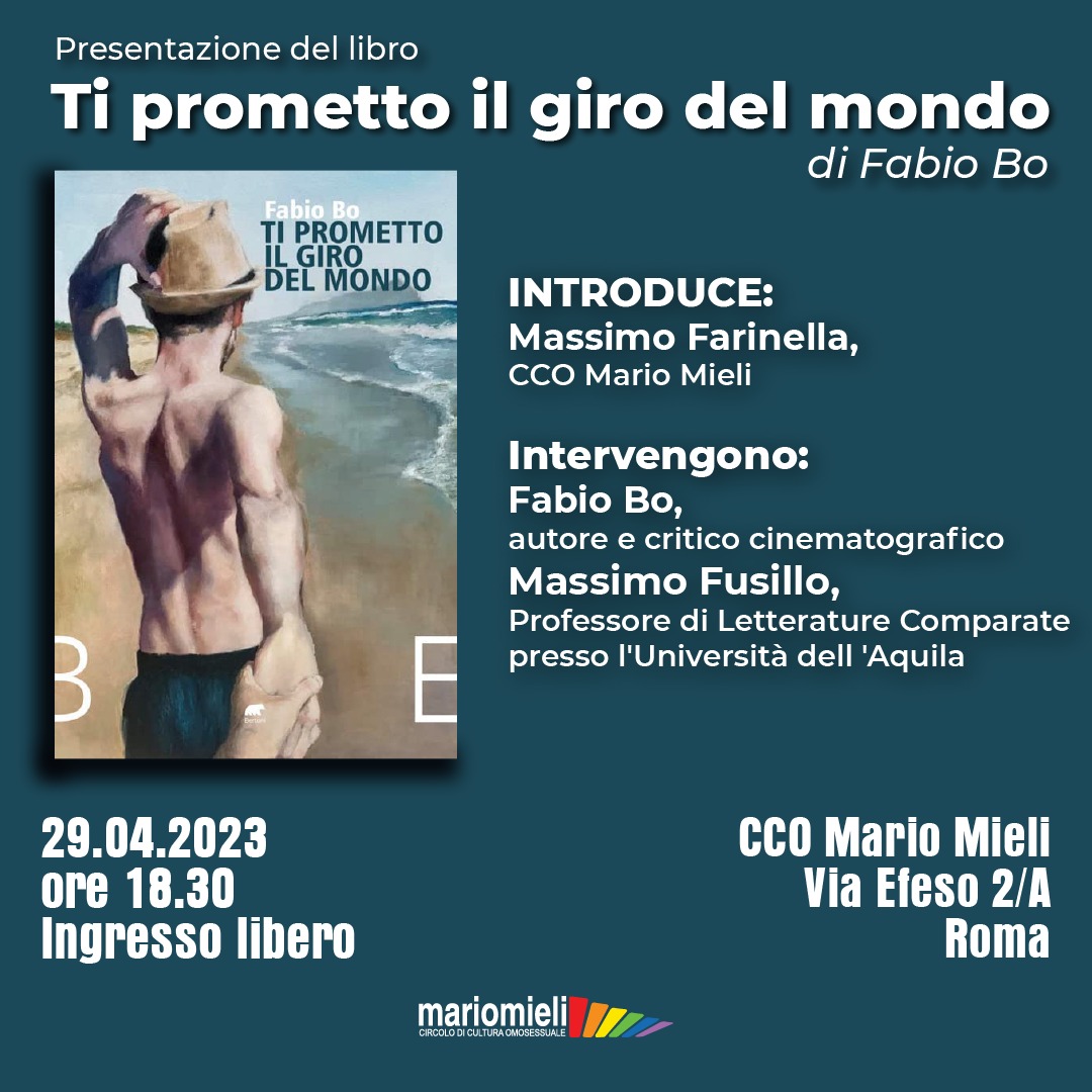 Ti prometto il giro del mondo: presentazione libro 29 aprile h.18.30