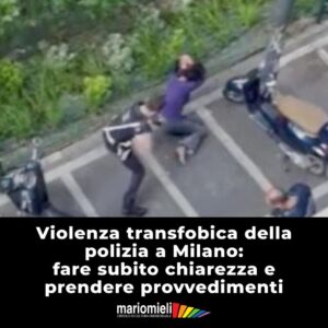 aggressione donna transgender milano