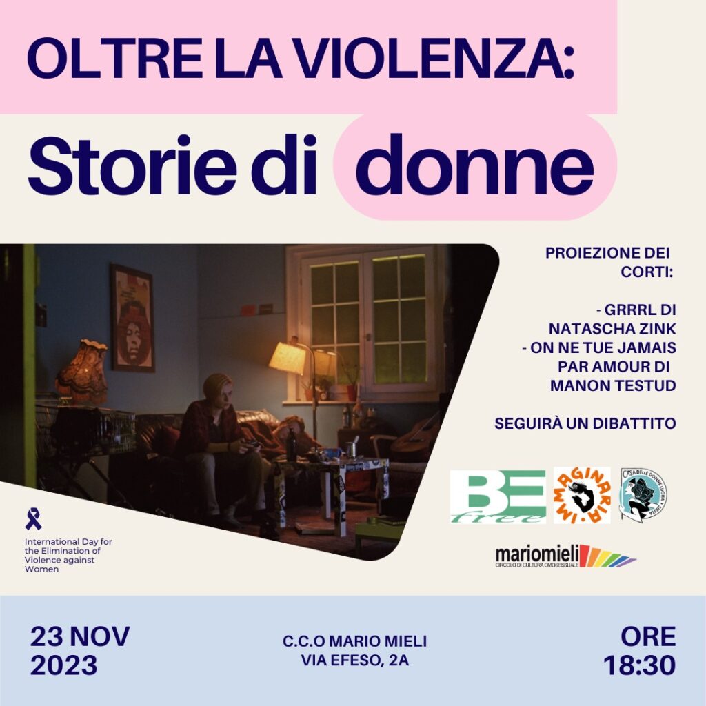 Oltre La Violenza Storie Di Donne Evento Circolo Mario Mieli