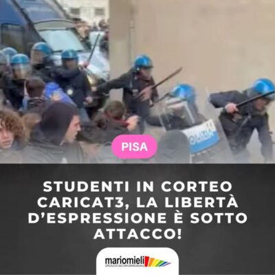 violenze studenti pisa