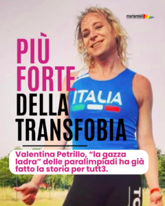 valentina petrillo atleta transgender paralimpica